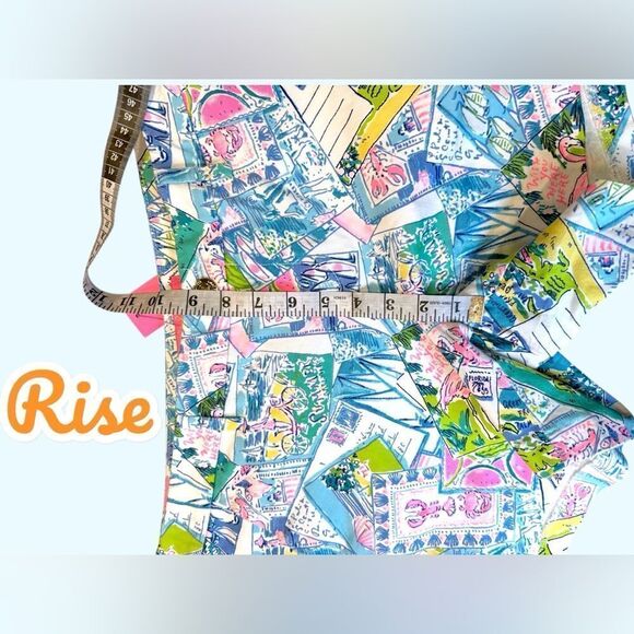 LILLY PULITZER 🌴NWT 🌴5” CALLAHAN STRETCH SHORT/ MULTI WISH YOU WERE HERE Size - Picture 11 of 12